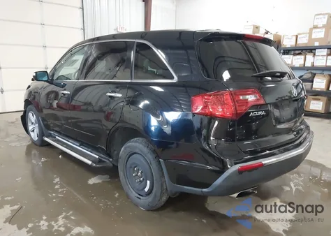 2011 Acura Mdx Technology Package z USA, uszkodzony, nr VIN 2HNYD2H67BH533628